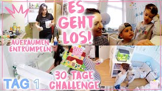 30 Tage MARIE KONDO Challenge • Extrem Entrümpeln • Tag 1• Kühlschrank • VLOG •Maria Castielle [upl. by Jakie]