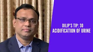 Dilips Tip 30 Acidification of Urine in Bengali  Dr Dilip [upl. by Capps245]