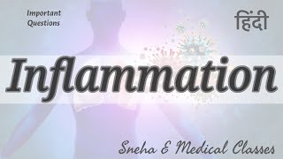 Inflammation in Pathology Hindi [upl. by Llydnek]