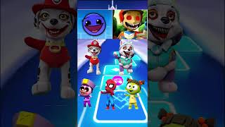 Fire in the Hole ❎ Paw Patrol Scary Coffin Dance Cover Tiles Hop 1476 shorts [upl. by Archibaldo]