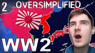 THIS MUST NEVER HAPPEN AGAIN WW2  OverSimplified Part 2  REACTION [upl. by Eartha]