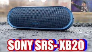 Sony SRS XB20 Review and sound and bass test [upl. by Cired]