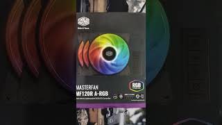 COOLER MASTER MASTERFAN MF120R ARGB FAN KIT [upl. by Ahsote]