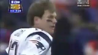 Tom Brady gets drilled by Nate Clements [upl. by Einafit]