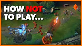 How NOT to play League of Legends [upl. by Theadora]