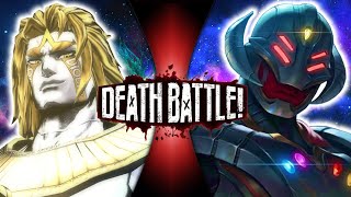 Heaven Ascended Dio Vs Infinity Ultron Fan Made Death Battle Trailer JJBA EOH Vs Marvels What If [upl. by Esadnac]