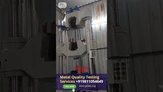 Steel Tensile Strength Testing  Metal Quality Testing Lab qualitycontrol metallurgy [upl. by Natanhoj]