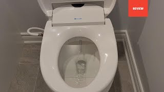 Brondell Swash 1000 The Ultimate Electric Bidet with warm air dryer heated water and seat [upl. by Nylek417]