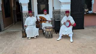 Music as we sit down for dinner at La Morocain de La Mamounia Marrakech Morocco 20241010 [upl. by Niamreg]