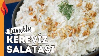 Tavuklu Kereviz Salatası Tarifi  Nasıl Yapılır [upl. by Davin597]