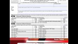 How to Extend Form 1065 with the IRS [upl. by Nitsid692]