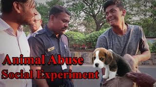 Beating Up Dog In Public Animal Abuse Social Experiment In India By YouEntertainer [upl. by Mcilroy]