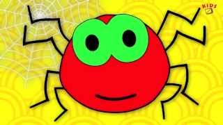 Incy Wincy Spider  Nursery Rhyme with Lyrics [upl. by Danice]