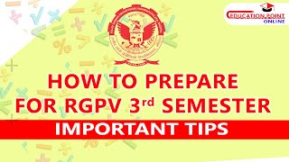 How to Prepare for RGPV 3rd Semester  3rd Smester Complete Roadmap for all Branch [upl. by Calva83]