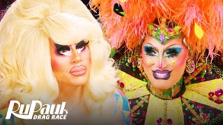 The Pit Stop S16 E06 🏁 Trixie Mattel amp Crystal Methyd Are Dolls  RuPaul’s Drag Race S16 [upl. by Neumeyer]