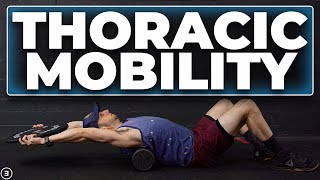 4 BEST Thoracic Mobility Exercises and Progressions Extension and Rotation [upl. by Citarella]