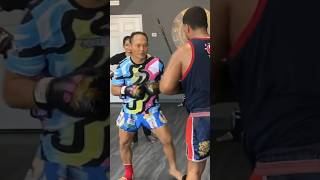 Saenchai Muay Thai OverHand Right Clinch Knee Elbow MuayThai Yokkao JakeBrinnand Elbows [upl. by Katerina]