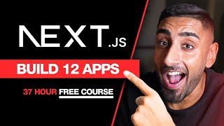 Nextjs 15 FullStack Course For Beginners 12 Apps in 37 Hours  2024 [upl. by Notxam]