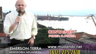 ENVIO DE CONTAINER PARA O BRASIL [upl. by Diad]