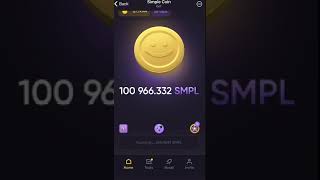 SIMPLE COIN  HOW TO MINE AND WITHDRAW MINED COINS IMMEDIATELY newupdate airdrop [upl. by Yeliac]