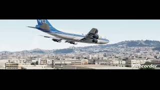 Olympic Airways Flight 411  Landing Animation [upl. by Olympias]