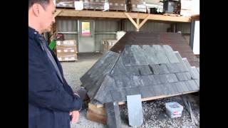 New slate roof installation at the SRCA conference by The Durable Slate Company [upl. by Ambert67]