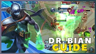 Basic Dr Bian Guide  Honor of Kings [upl. by Hertz171]