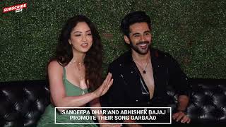 BARBAAD SONG PROMOTE SANDEEPA DHAR AND ABHISHEK BAJAJ ep41 bollywoodtadka vickyvidyakavideo [upl. by Atterbury]