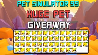 🔴 ROBLOX LIVE  PET SIMULATOR 99  FREE HUGES [upl. by Matless468]