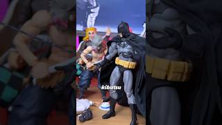 DEMON SLAYER 6 BATMAN 🦇✨ demonslayer batman kimetsunoyaiba mafex buzzmod telenovela humor [upl. by Nivel]