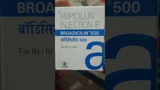 Ampicillin injection use  Broadiclin 500  Antibiotics best injection [upl. by Haduhey]