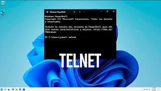 Cómo instalar el cliente Telnet en Windows 1011 Tutorial [upl. by Giah518]