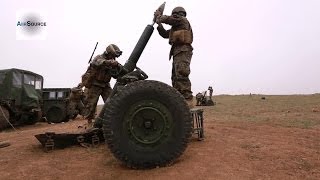 US Marines 211 JGSDF Fire 120mm Mortars [upl. by Bunow80]