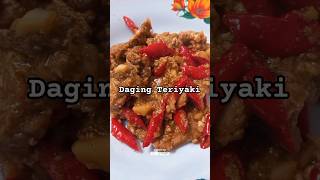 Stok daging dibuat daging teriyaki aja cooking daging teriyaki [upl. by Lion]