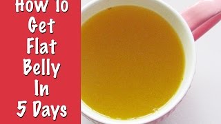 How To Get Flat Belly In 5 Days  Get Flat Stomach without DietExercise  Instant Belly Fat Burner [upl. by Adamo]