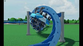 Testing The NEW Extreme Launch Coaster  Theme Park Tycoon 2 Roblox [upl. by Einnos]