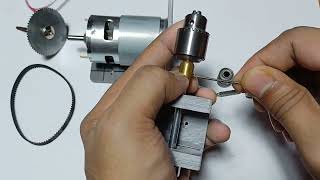 How To Make Powerfull Drill  Mini Drill Machine [upl. by Av]