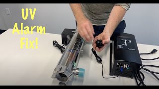 UV Filter Alarm Easy Fix  How to Disable a UV Alarm on a ViquaUV Max System [upl. by Gerstein]