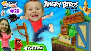 Chases Corner Angry Birds Pretend Play in Real Life 38  DOH MUCH FUN [upl. by Alieka64]