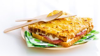 Recette  CroqueMonsieur [upl. by Retsevlis]