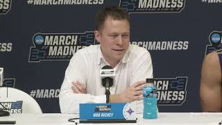 Furman First Round Postgame Press Conference  2023 NCAA Tournament [upl. by Neyuh721]