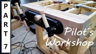 How to build the Ultimate Workbench  part 7  Installing the twin screw vise [upl. by Naashom238]