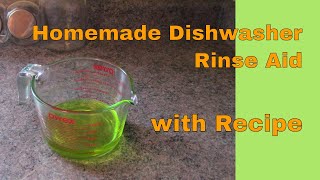 Making Homemade Rinse Aid for Dishwasher Jet Dry [upl. by Fabri]