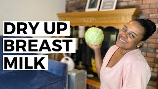 HOW TO COMPLETELY AND QUICKLY DRY UP YOUR BREAST MILK IN 3 DAYS [upl. by Larrabee]