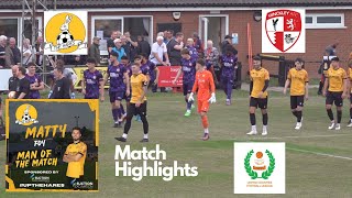 March Town Utd v Hinckley AFC Match Highlights 31082024 [upl. by Jesher]