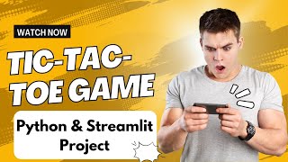 Build a TicTacToe Game with Python amp Streamlit  Python Game Development Tutorial [upl. by Dust]