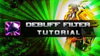 Debuff Filter Tutorial  WoW Addons  Mists of Pandaria PvP [upl. by Aimet465]