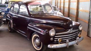 1947 Ford Super Deluxe Sedan  All Original Survivor at Country Classic Cars [upl. by Nevuer939]