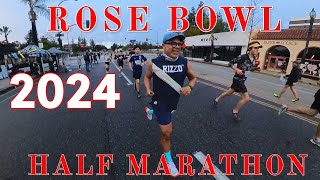 2024 Rose Bowl Half Marathon amp Kids Race [upl. by Carlstrom2]