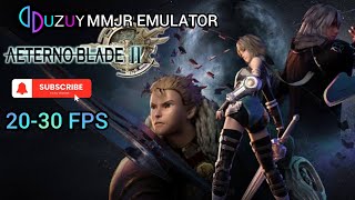 2030 FPS Playable  AeternoBlade 2  Uzuy mmjr Emulator on android [upl. by Eicak]